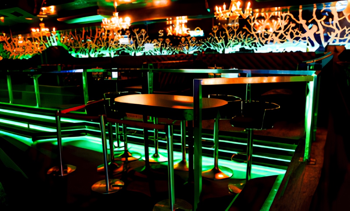 CLUB SANGO のハイテーブル VIP